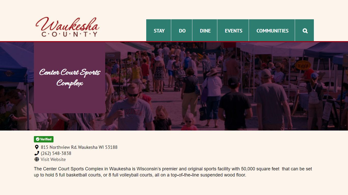 Center Court Sports Complex | Visit Waukesha County